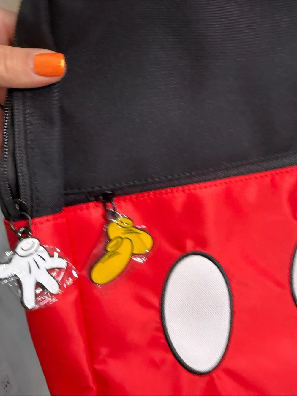 NWT Shanghai Disney Mickey Mouse 3D Ear Backpack